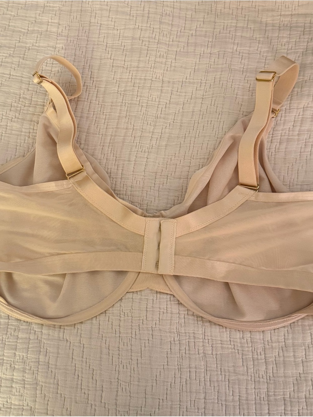 Unlined Perfect Coverage Bra - Picture 2 of 4
